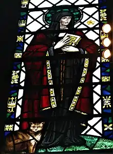 window depicting Julian