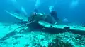 Ju 87 underwater wreck, Adriatic sea, Croatia (2021)