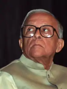 A portrait of Jyoti Basu