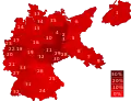 Communist Party (KPD) vote share