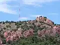 KRTS's mountaintop transmitter site in the Davis Mountains.