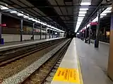 New KTM Komuter station platform