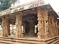 An ornate Kalyana mantapa at the rear of the complex in the Someshwara temple at Kolar