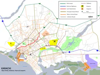 PAF Base Faisal is located in Karachi