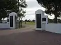 Memorial Gates at the Oval