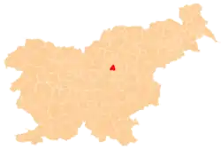 Location of the Municipality of Tabor in Slovenia