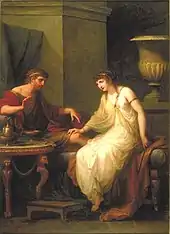 Circe Enticing Ulysses (1786), oil on canvas, dimension and collection unknown