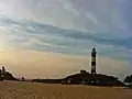 Lighthouse, Kaup beach