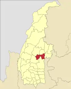 Location in Sagaing region