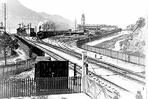 Kowloon-Canton Railway (KCR) Tsim Sha Tsui (TST) station in 1916.