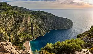 Butterfly Valley, Fethiye located in Muğla Province