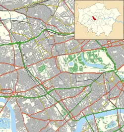 Elgin is located in Royal Borough of Kensington and Chelsea