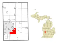 Location within Kent County