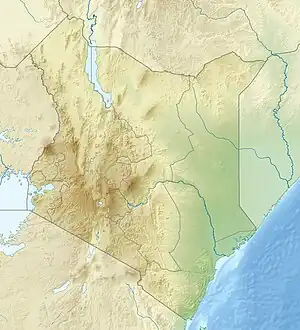 Central Island is located in Kenya