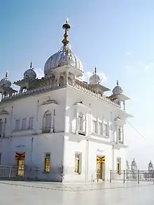 Keshgarh Sahib Gurudwara at Anandpur Sahib, Punjab, the birthplace of Khalsa.