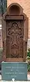 Memorial khatchkar (stone cross) in Whitinsville, Massachusetts