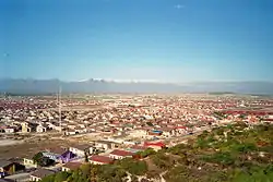 Khayelitsha looking east, from Lookout Hill over Ilitha Park