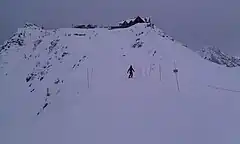 Top of the gondola at Kicking Horse