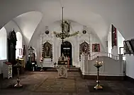 photograph of the refectory interior