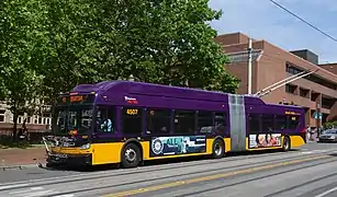 New Flyer XT60 in Seattle