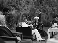 King Faisal I of Iraq and King Ali of Hejaz