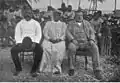 King and Queen of Mangaia with Richard Seddon