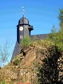 View of Trautenstein church