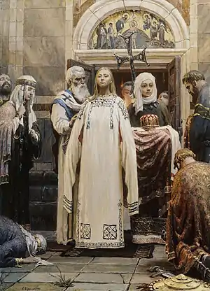 Baptism of  St.Princess Olga