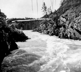 Kitselas Canyon in the 1910s