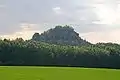 The Kleiner Bärenstein seen from Weißig