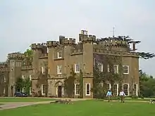 Knepp Castle and Stables adjoining to North West