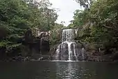 Ko Kut, island waterfall and lake