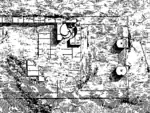 Plan of ground floor of the Greek Temple A at Selinunte. The remains of the two spiral stairs between the pronaos and the cella are the oldest known to date (c. 480 BC).