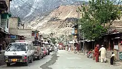 Karakoram Highway through Komila