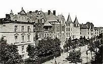 Photo of Tiergartenstraße in the 1920s