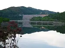 Bridge near Andong dam.