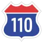 Expressway No.110 shield}}