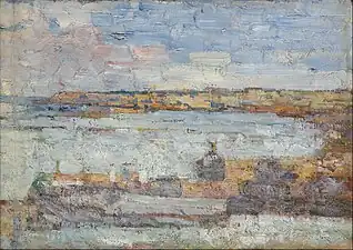 Kosta Miličević - View of Belgrade