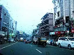 Kottakkal Town rainy day