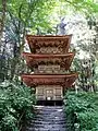 Three-story pagoda