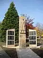 War memorial at the new cemetery Münzesheim