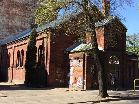 Building from Krasińskiego Street