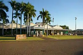 Former terminal building before the 2011-12 expansion works