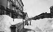 Photography by Alexander Henderson: McGill College Avenue, looking south from Sherbrooke Street, Montreal, 1869