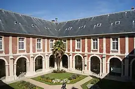 Former abbey cloister, now municipal offices