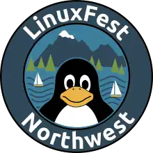 LinuxFest Northwest Badge