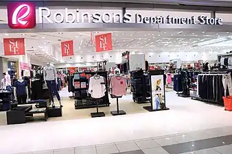 Robinson's Department Store, inside Limketkai Mall (Formerly Plaza Fair Department Store) 2nd level, South and West Concourse