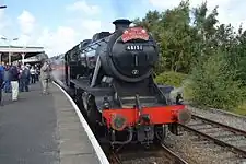 48151 at Llandudno Junction with The Welsh Mountaineer in 2014