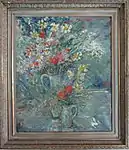 Bouquet # 7, oil on canvas, 1940s, 24" x 30", courtesy Jan L. Goriansky