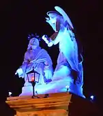 Effigy of Jesus Christ in the Gethsemane.